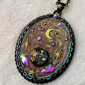 Celestial Color Changing Galaxy Necklace